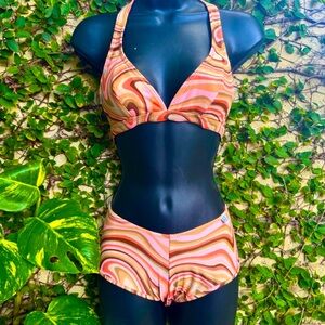 Vintage Y2K MS Bikini Set Swimwear